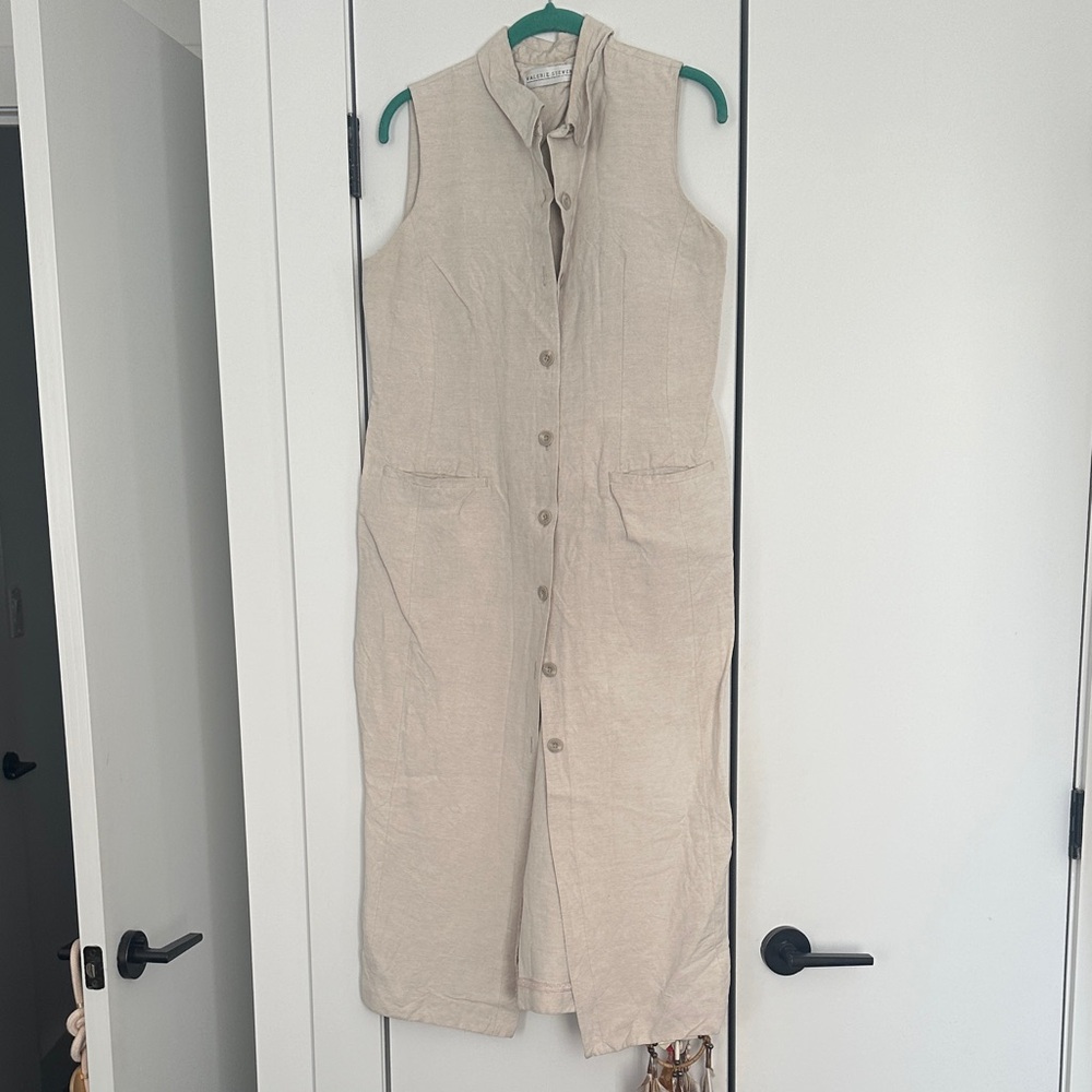 Valerie Steven’s Vintage Linen Dress